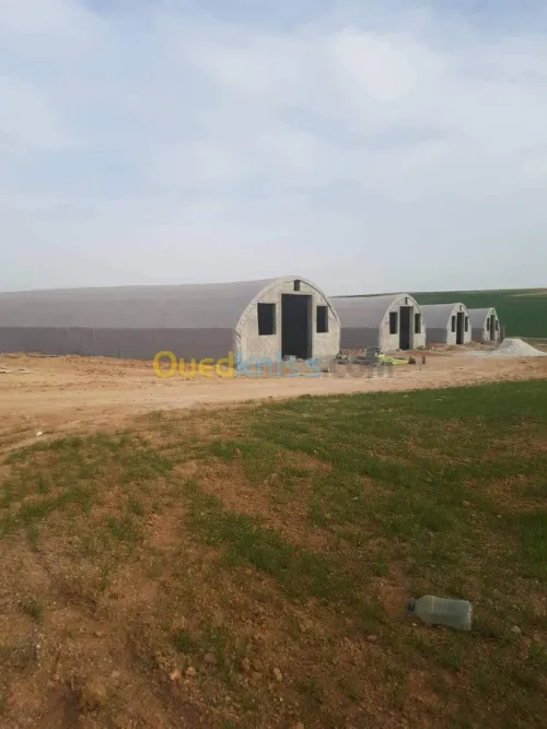 بناء بيوت الدواجن