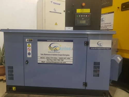 Groupe Eléctrogéne à GAZ 17 KVA
