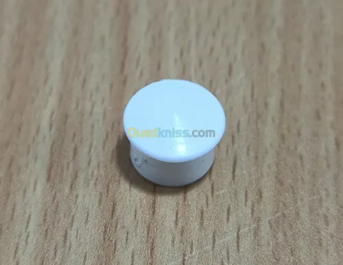 Cache trou vis blanc pour ALU-PVC