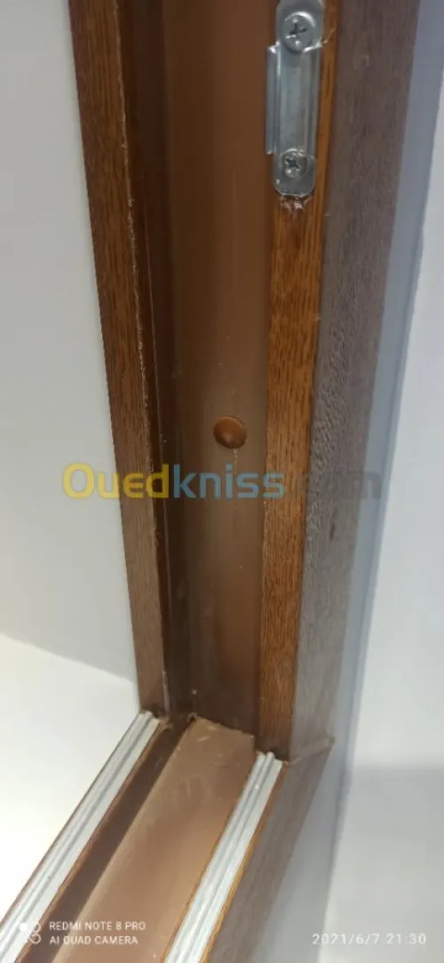 Cache trou vis blanc pour ALU-PVC