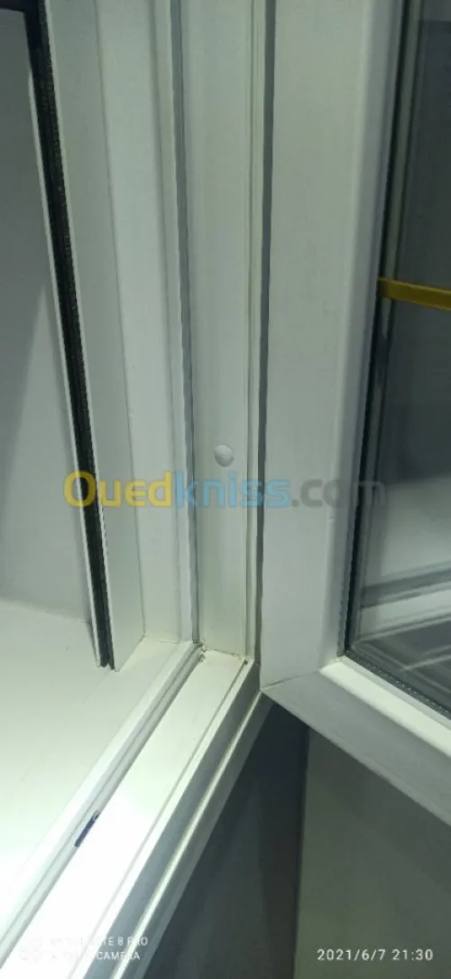 Cache trou vis blanc pour ALU-PVC