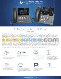 Téléphone IP GRP2615