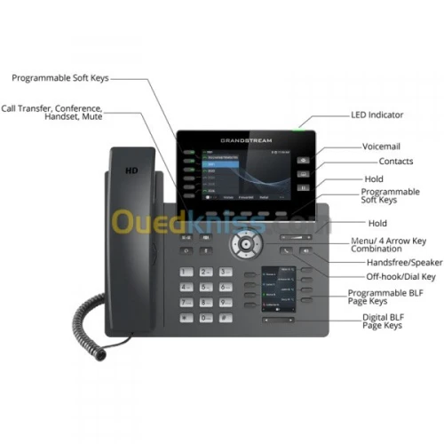 Téléphone IP GRANDSTREAM GRP2616