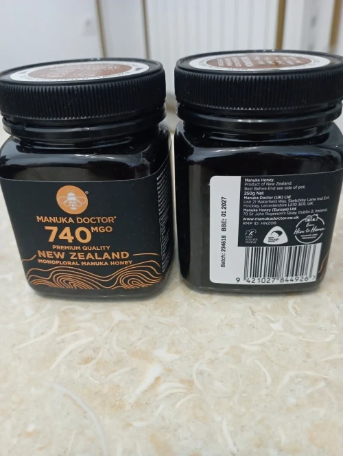 Miel de Manuka new Zealand 740MGO 250G