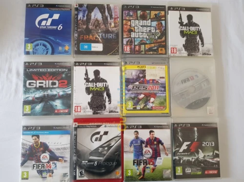 Lots de Jeux ps3 originaux 