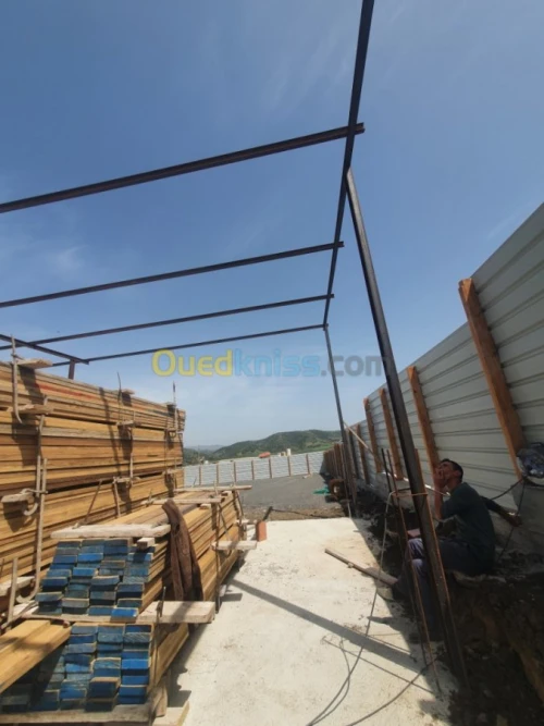 Réalisation de type de bâtiment en TCE