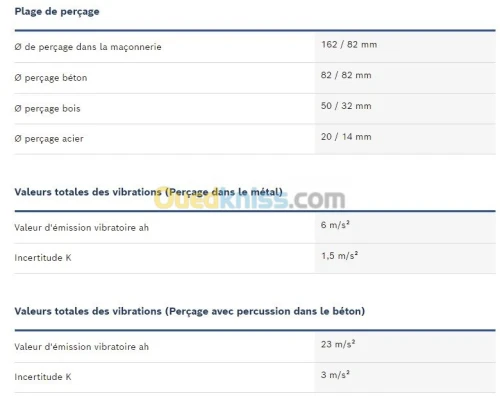 PERCEUSE BOSCH PRO GSB 162-2 RE