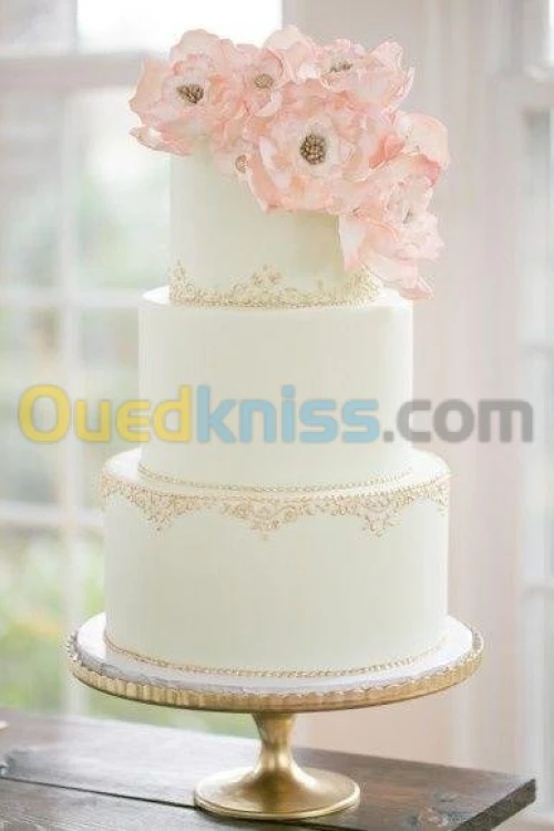 piece montée cake design mariage 