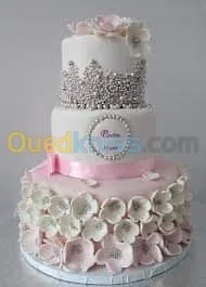 piece montée cake design mariage 