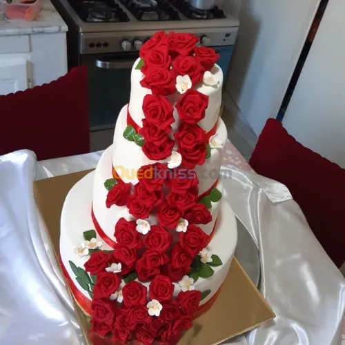 piece montée cake design mariage 