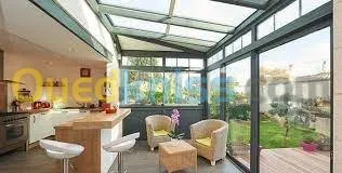 VERRIERE ALUMINIUM EN DOUBLE VITRAGE 