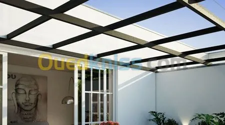 VERRIERE ALUMINIUM EN DOUBLE VITRAGE 