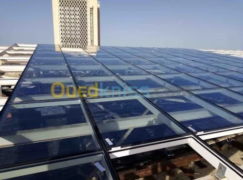 VERRIERE ALUMINIUM EN DOUBLE VITRAGE 