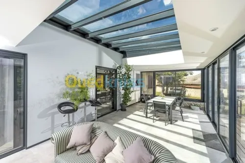 VERRIERE ALUMINIUM EN DOUBLE VITRAGE 