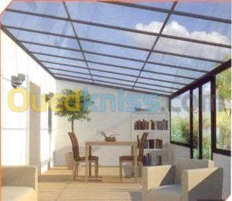 VERRIERE ALUMINIUM EN DOUBLE VITRAGE 
