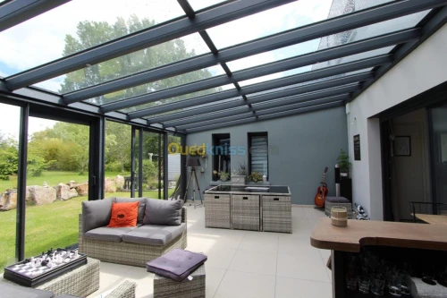 VERRIERE ALUMINIUM EN DOUBLE VITRAGE 