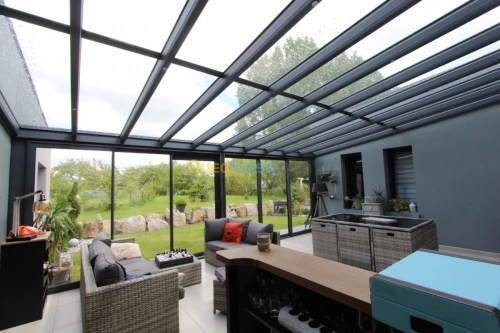 VERRIERE ALUMINIUM EN DOUBLE VITRAGE 