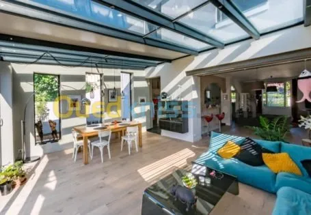 VERRIERE ALUMINIUM EN DOUBLE VITRAGE 