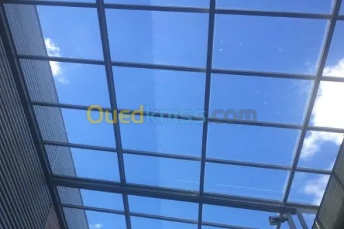 VERRIERE ALUMINIUM EN DOUBLE VITRAGE 