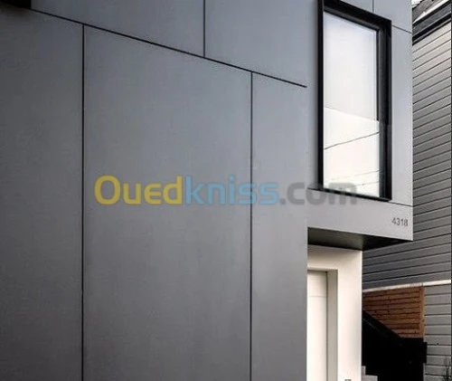 Revêtement façade en panneau Alucobond