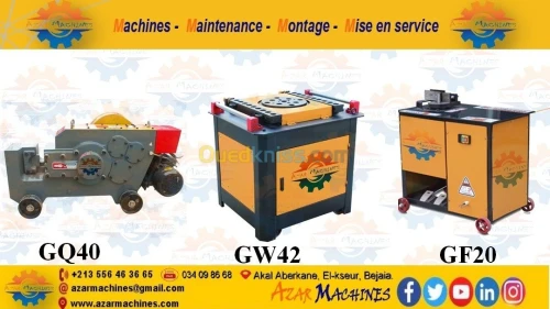 coudeuse cintreuse cisaille redresseuse GUTE ICARO ALBA 