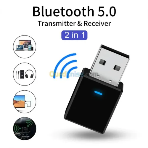 CLE USB BLUETOOTH DONGLE V5.0 ET V5.3