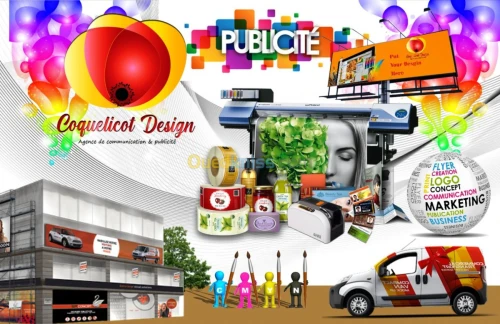impression Pose Marquage,PUBLICITE , 