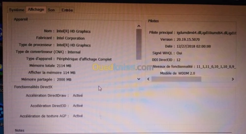 Hp Processeur celeron 7ème génération 