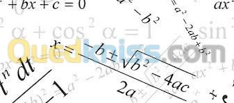 cours de mathématiques et physique