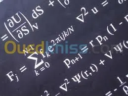 cours de mathématiques et physique