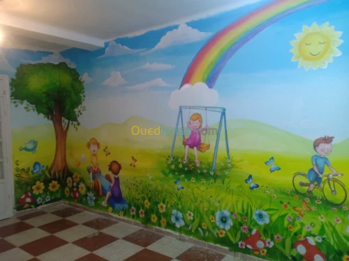 DECORATION CRECHE CHAMBRE DENFANTS
