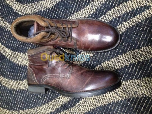 JACK & JONES Boots en CUIR 