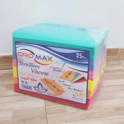 SERPILLIERE VISCOSE NETTOYAGE OROMAX