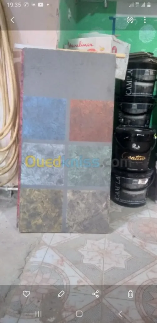 Peintre et montage pvc 