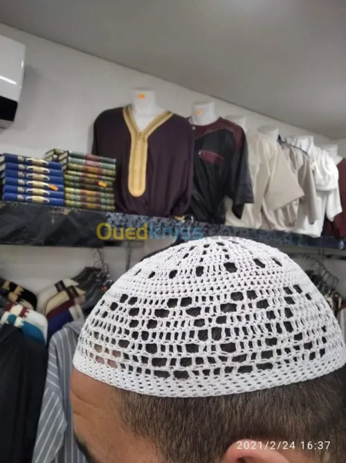 Bonnet Taqia homme et Bonnet pour bébé
