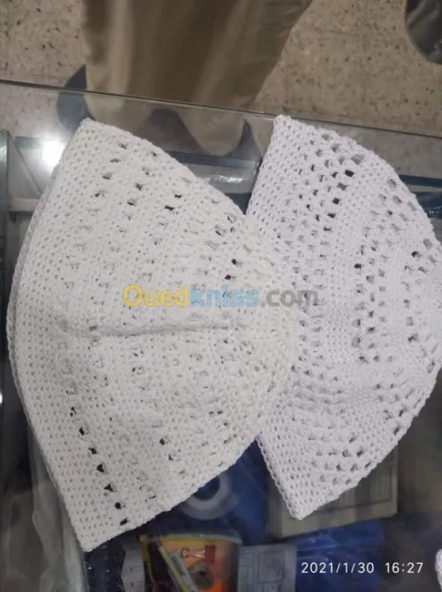 Bonnet Taqia homme et Bonnet pour bébé