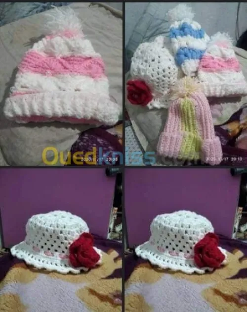 Bonnet Taqia homme et Bonnet pour bébé