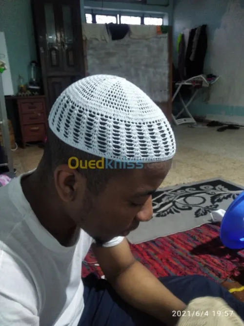 Bonnet Taqia homme et Bonnet pour bébé
