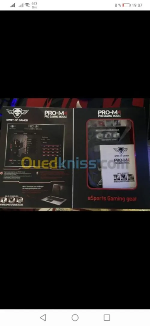 PRO M4 pro gaming mouse