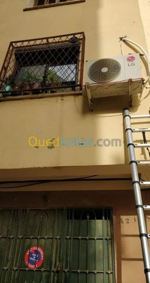 Installation climatiseur