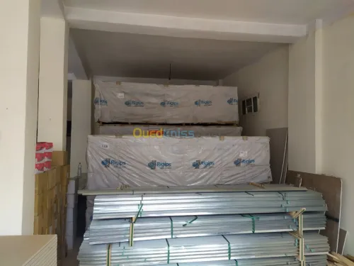 Placo platre ba13 + pvc