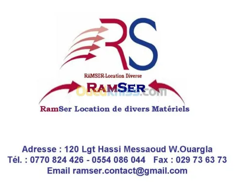 Location de divers Materiel & service