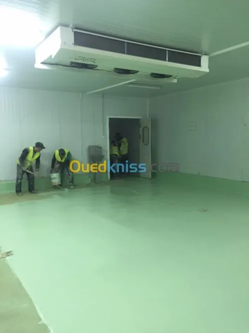 Revêtement de sol en résine Epoxy 