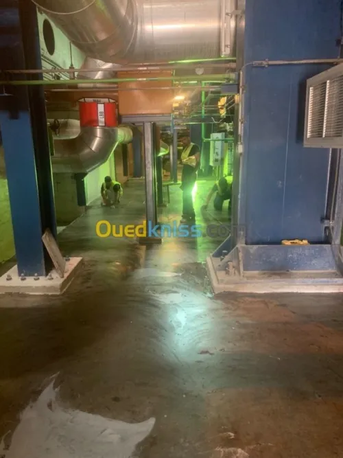 Revêtement de sol en résine Epoxy 