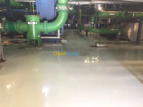 Revêtement de sol en résine Epoxy 