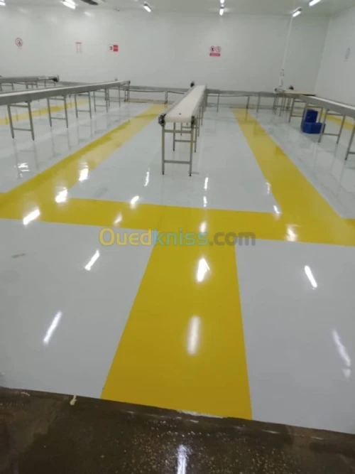 Revêtement de sol en résine Epoxy 