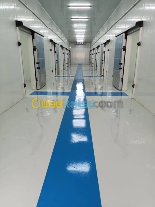 Revêtement de sol en résine Epoxy 