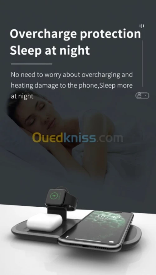 Chargeur 3in1 wireless 