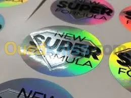 Foil hologramme et coloré 