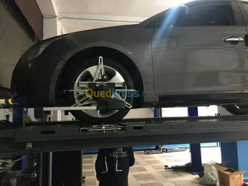 Équilibrage et parallélisme de roues